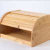 Bamboo Breadbox Kitchen Food Storage - Image 3