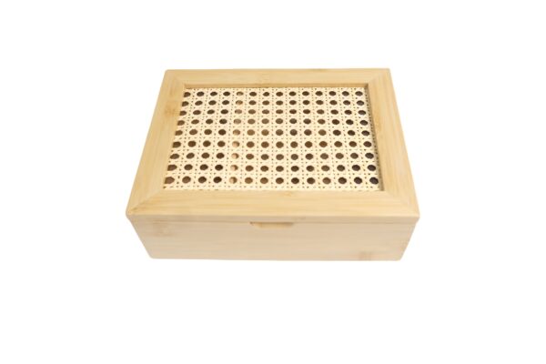 Bamboo Makeup Box