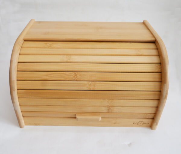 Bamboo Breadbox Kitchen Food Storage